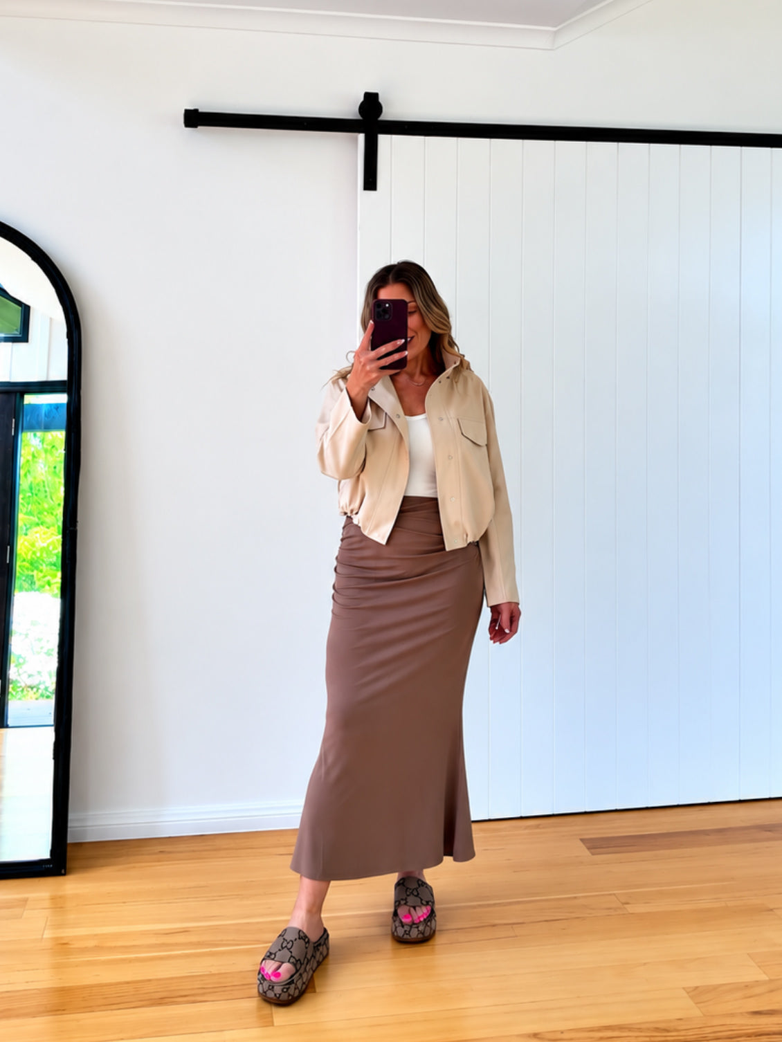 Laura Skirt- Mocha