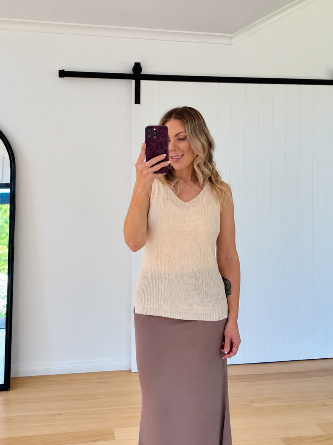 Harper Top- Beige