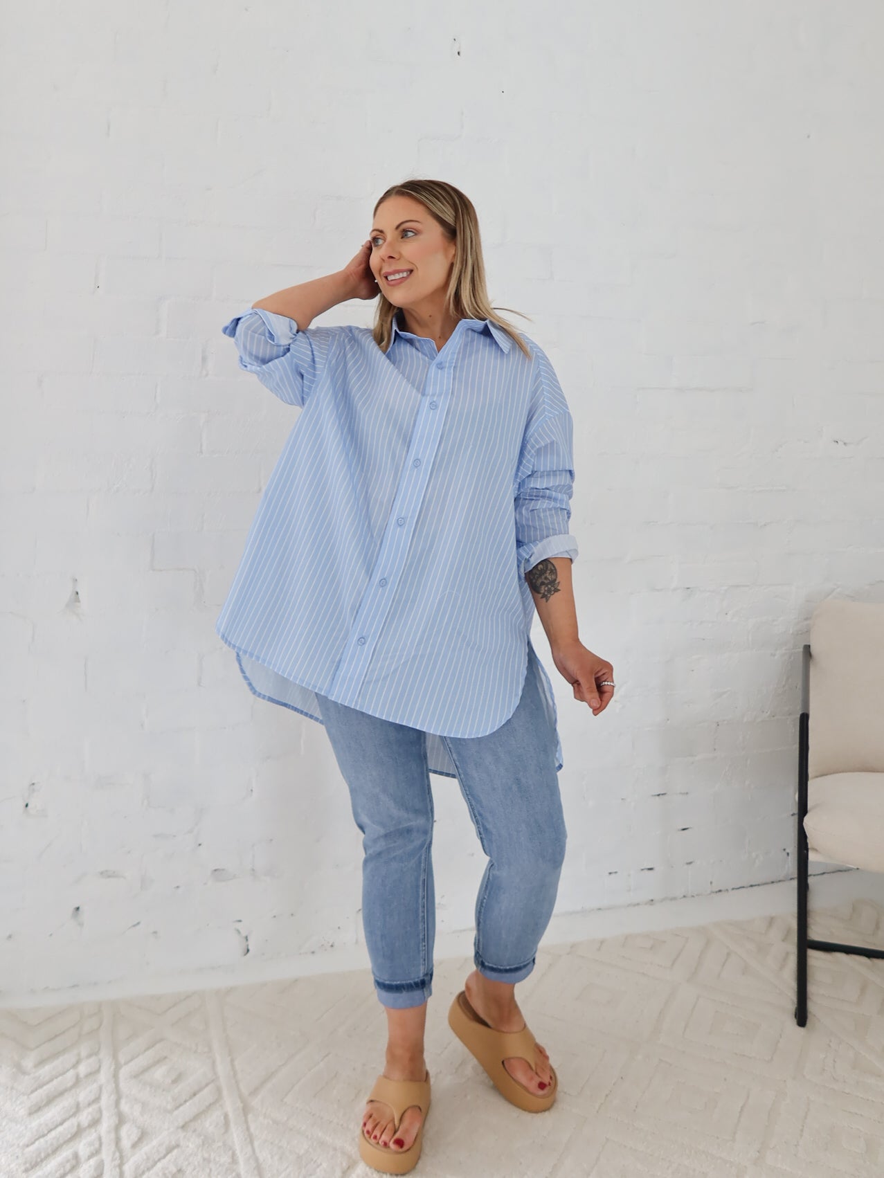 Lena Shirt - Blue
