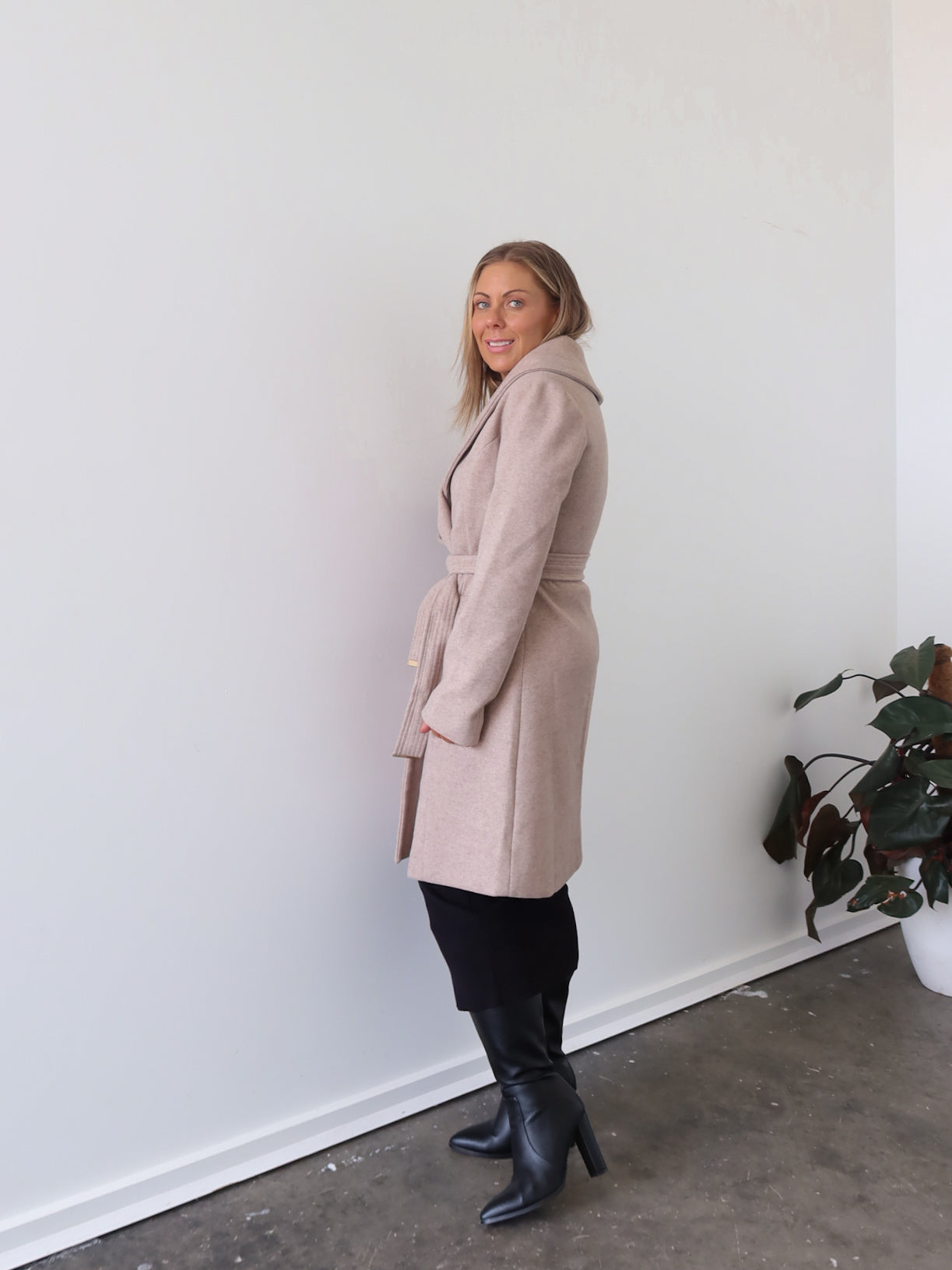 Harper Coat - Latte