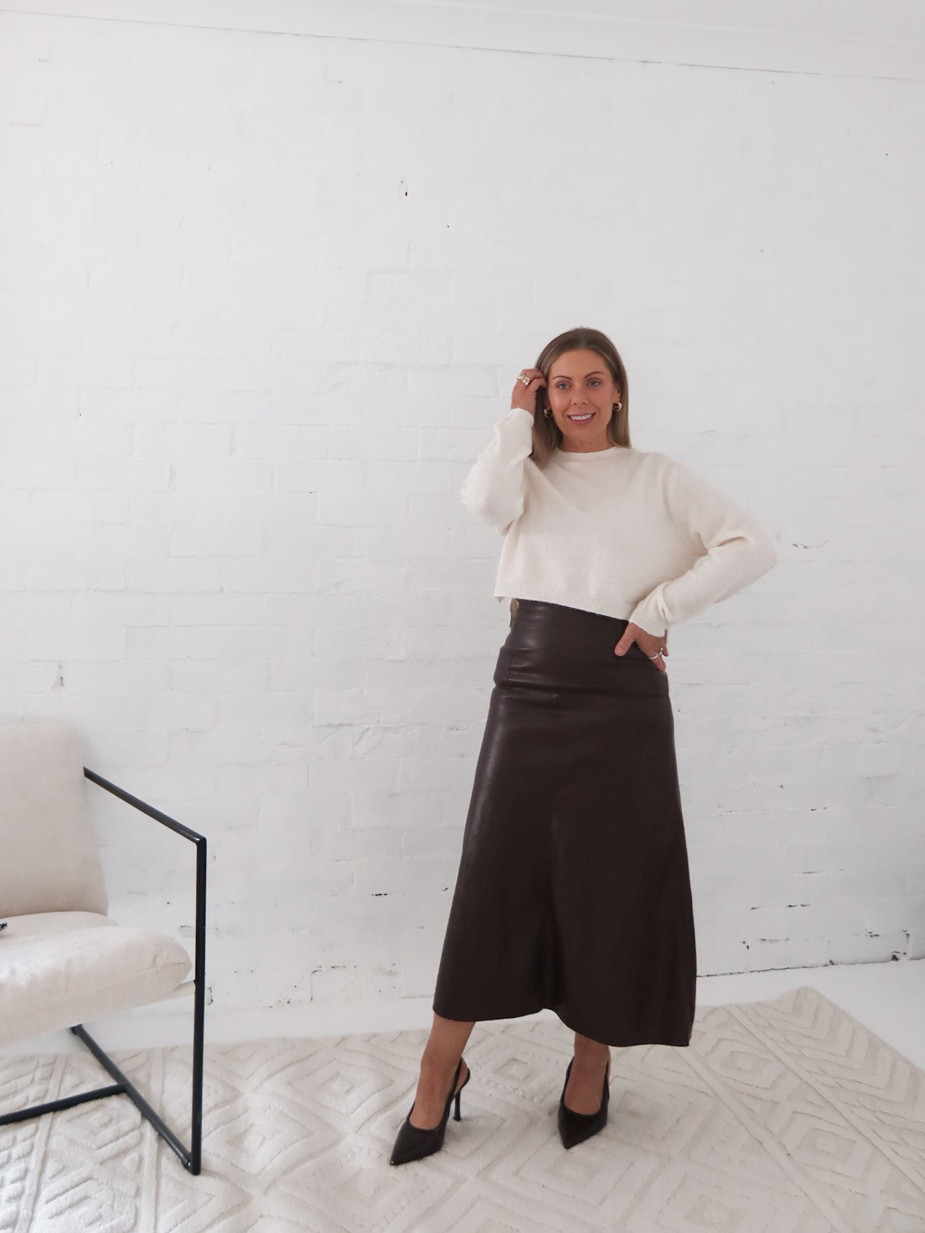 Saffy Skirt - Chocolate