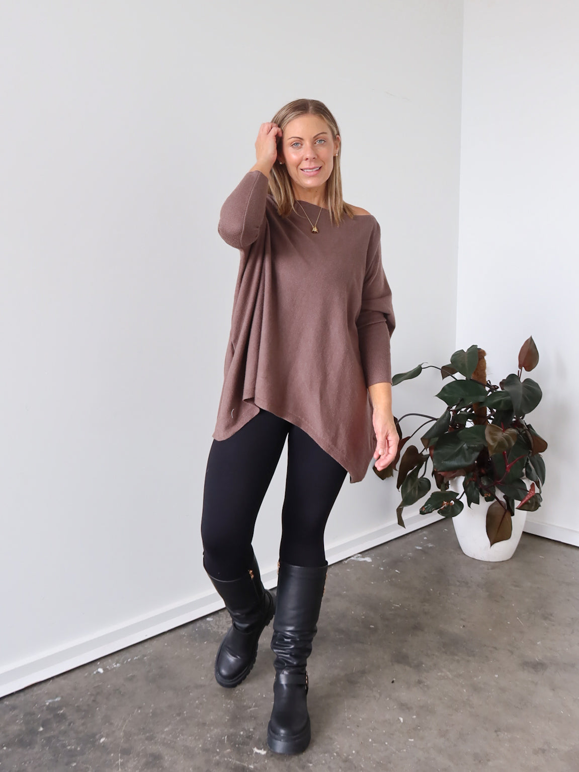 Scout Knit - Chocolate