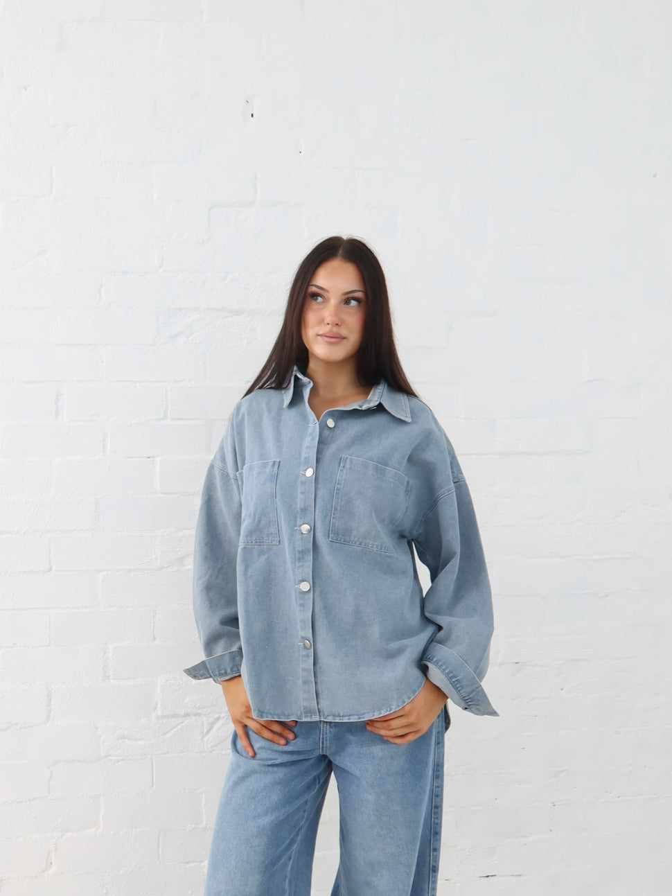 Danbury Shacket - Blue