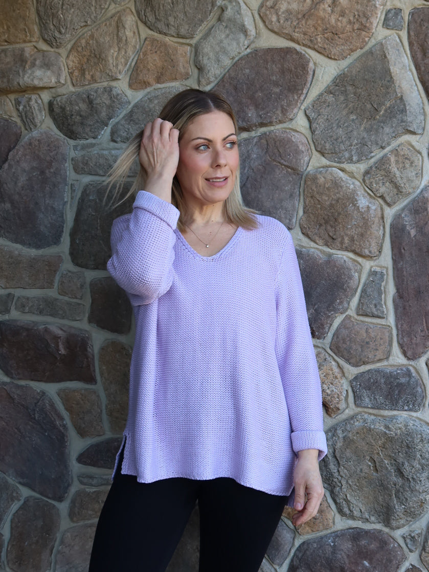 Sailah Knit - Lilac