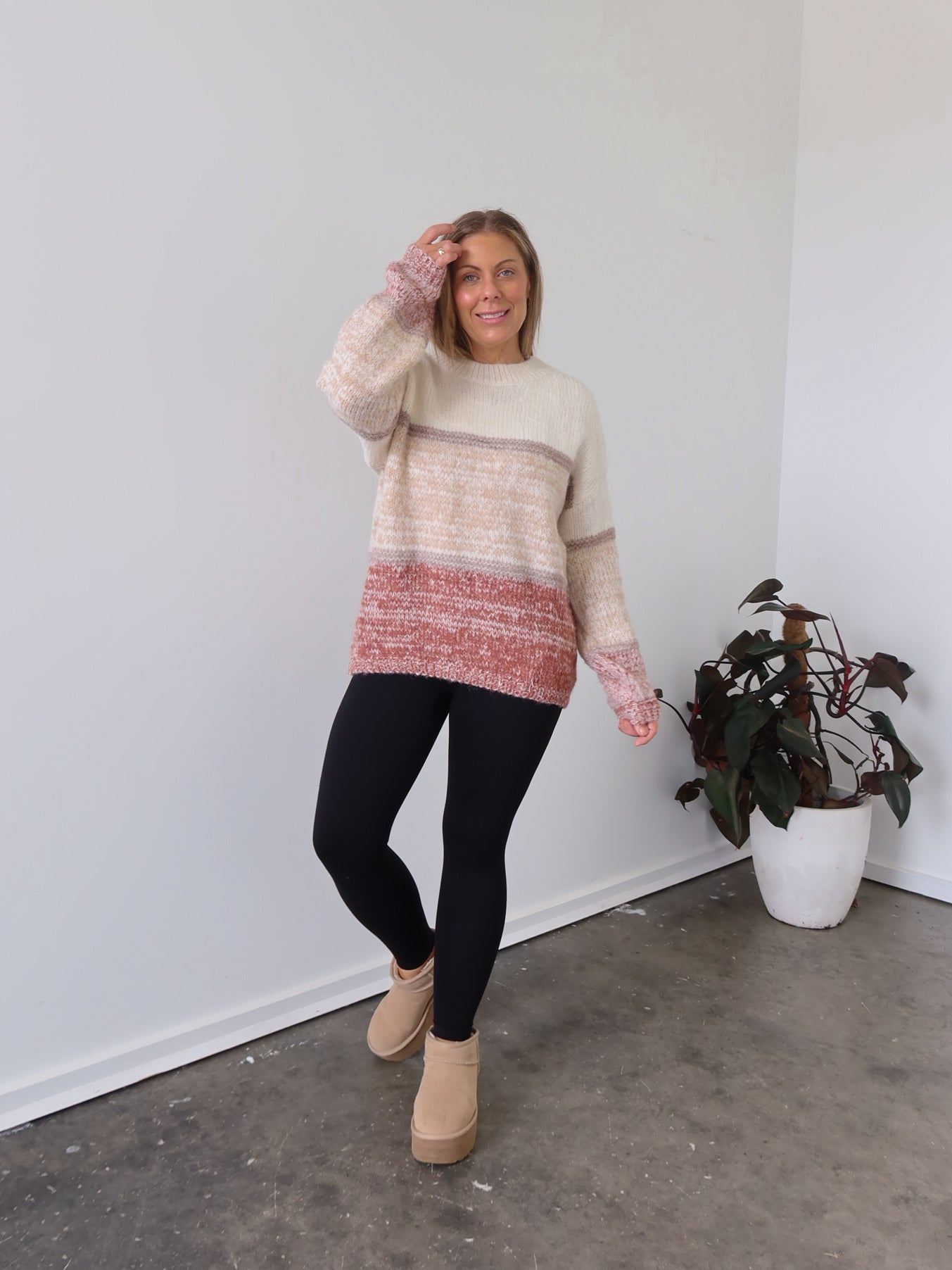Elodie Knit - Taupe