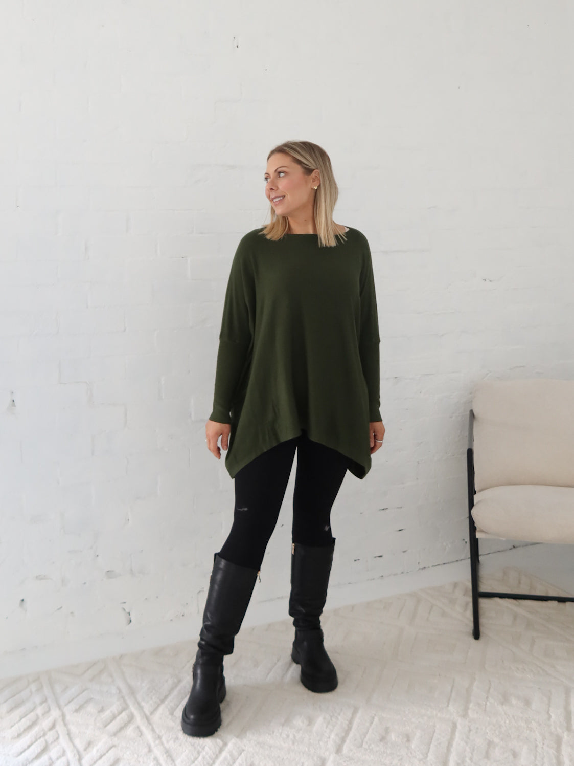 Scout Knit - Khaki