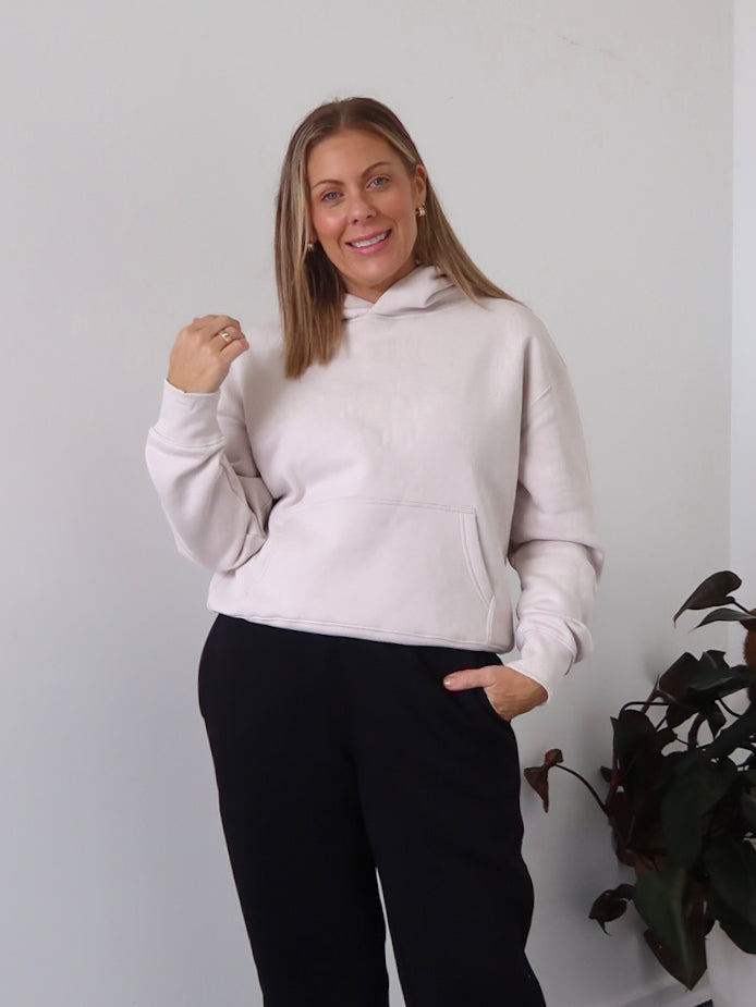 Frankie Hoodie - Bone