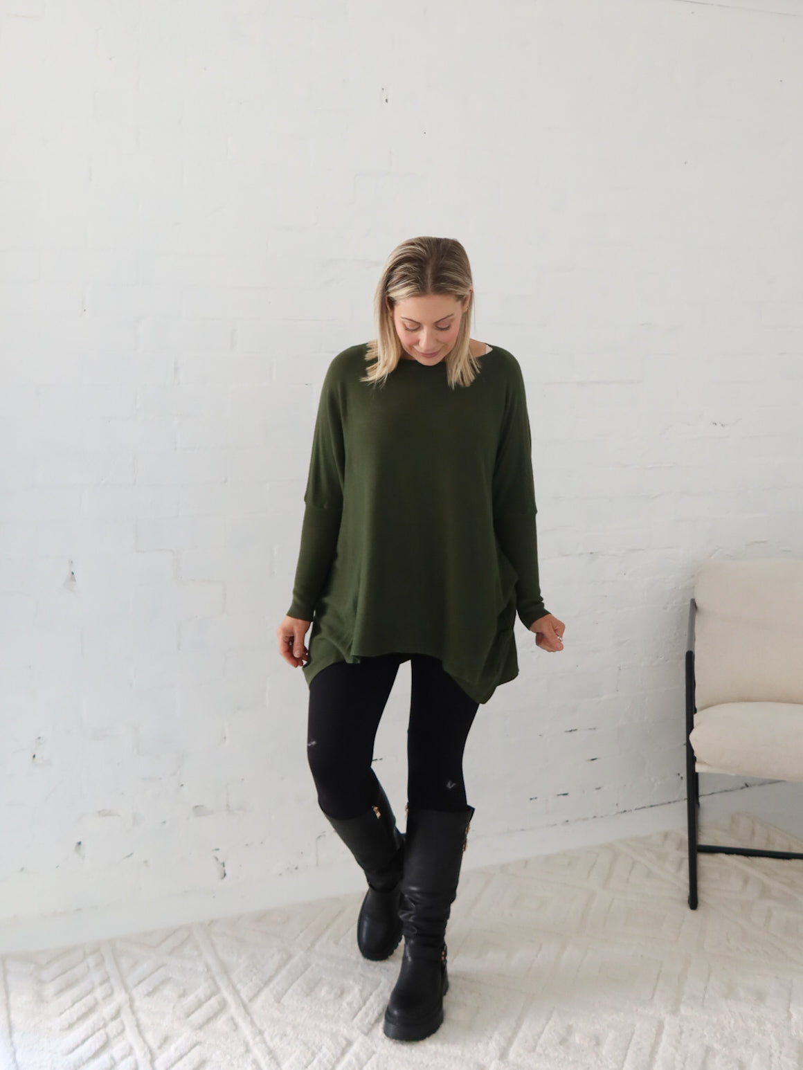 Scout Knit - Khaki