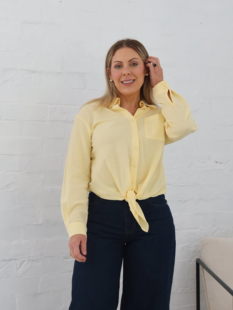 Ray Shirt - Lemon