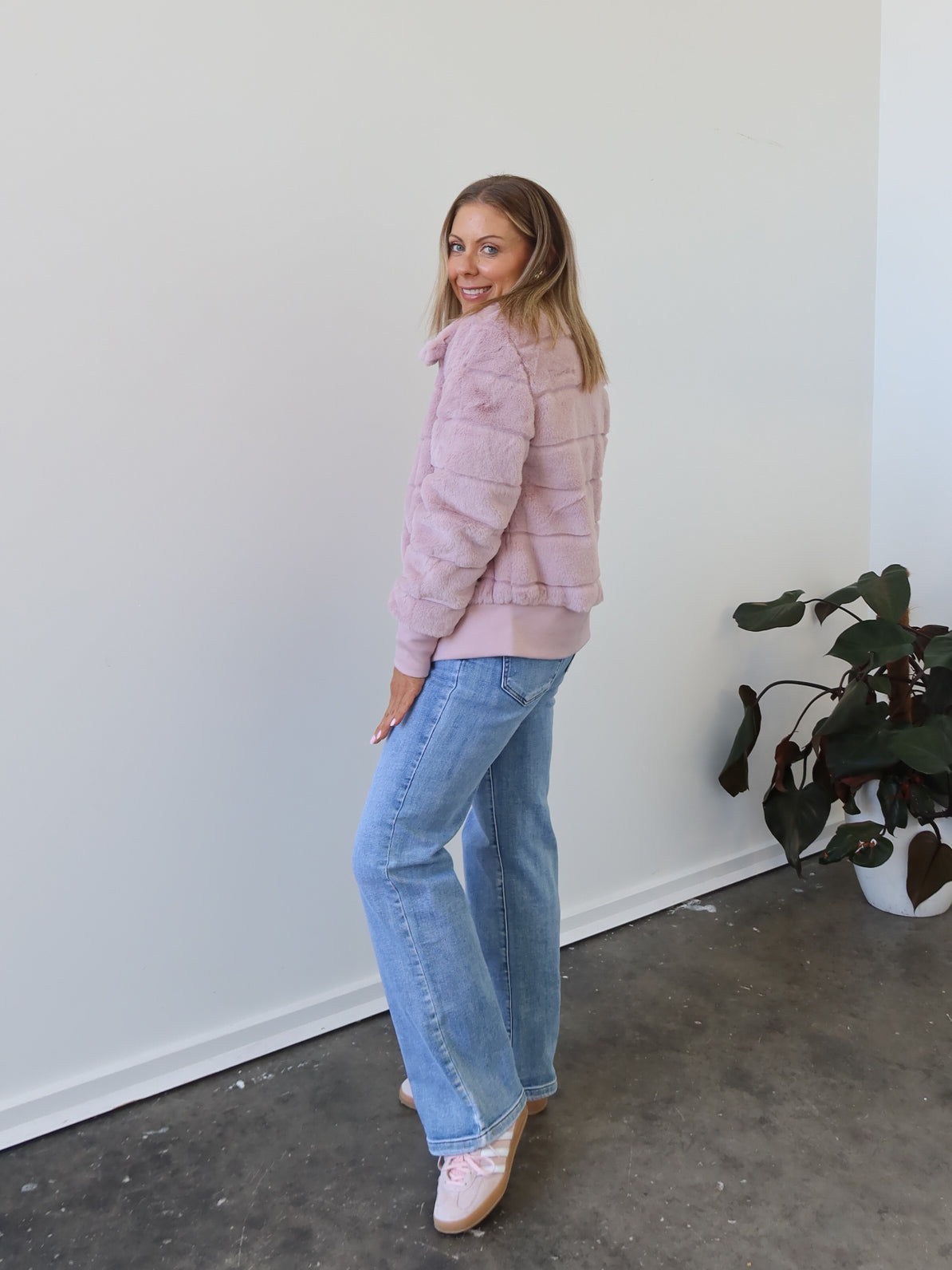 Macey Jacket - Blush