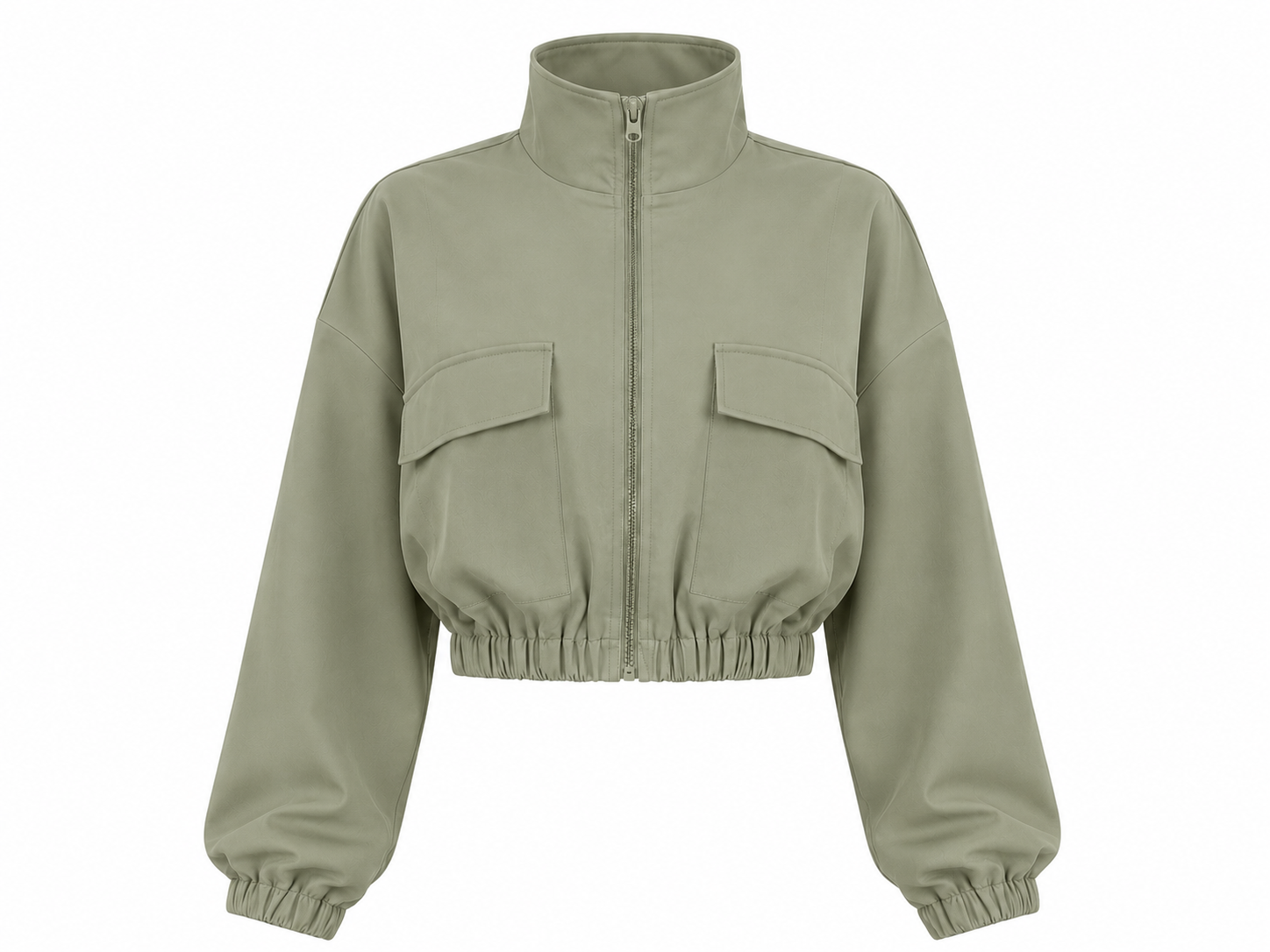Shasha Bomber Jacket- Sage
