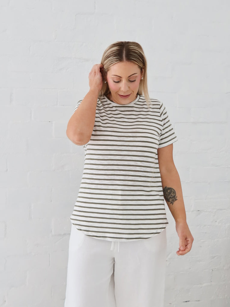 Jaylen Tee- Khaki