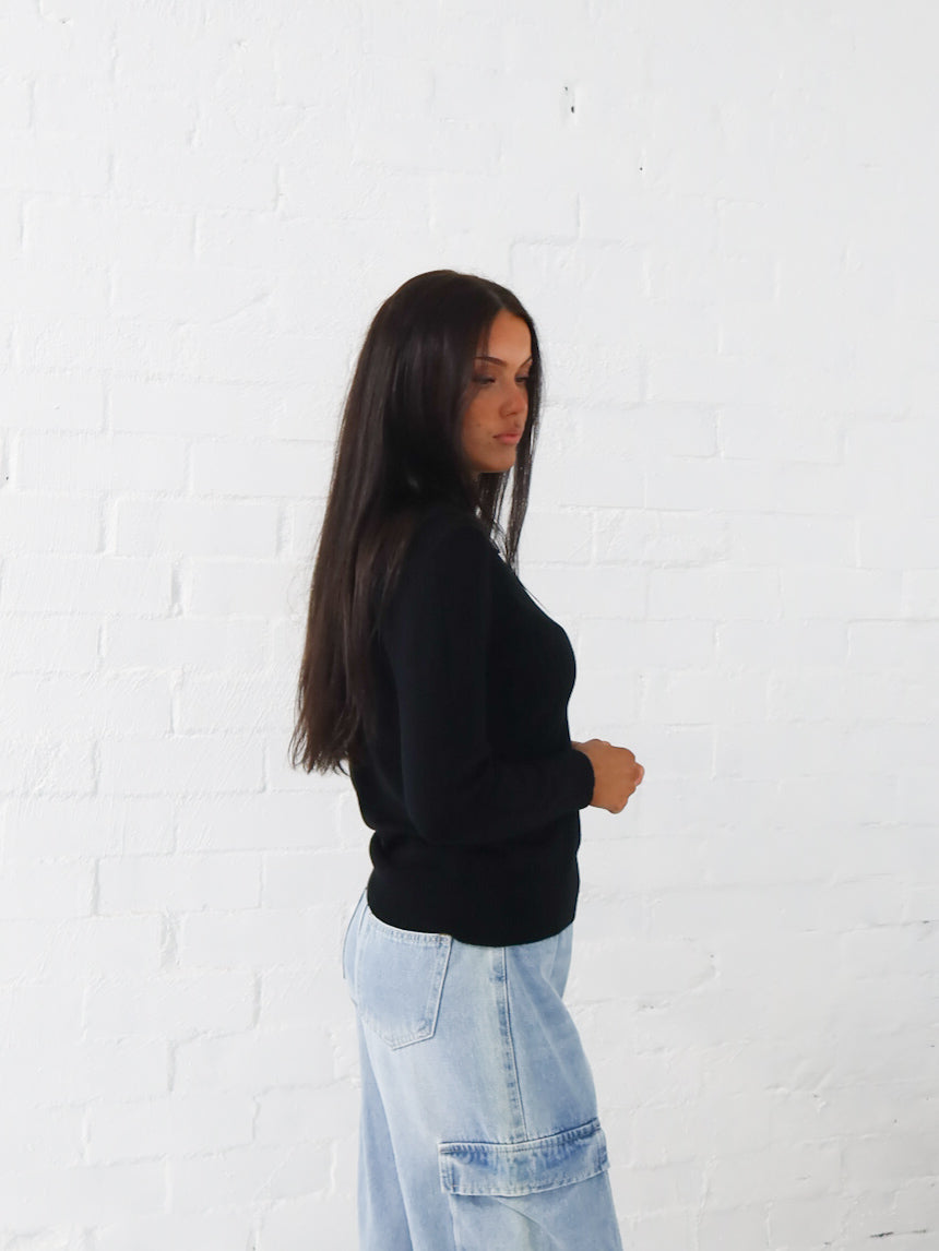 Jayde Knit- Black