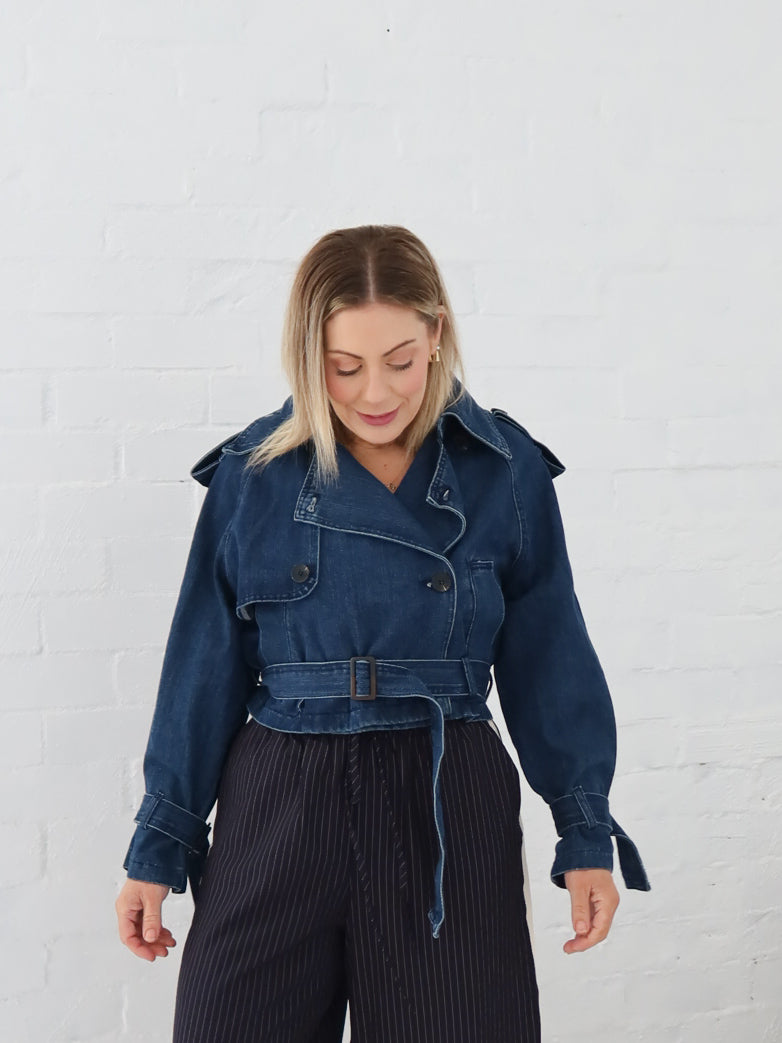 Hayes Jacket - Blue Denim