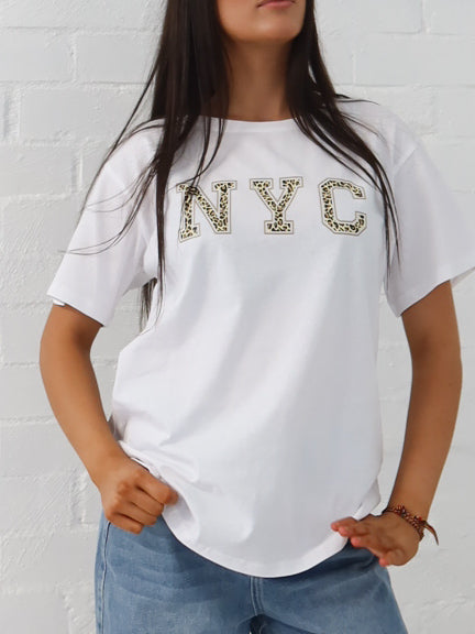 NYC Tee- White