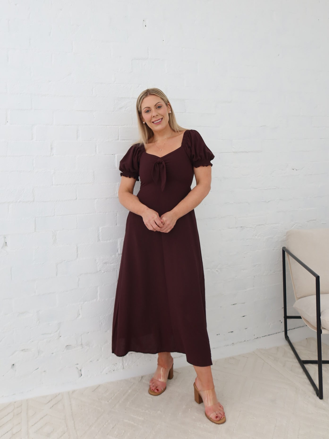 Estella Dress - Chocolate