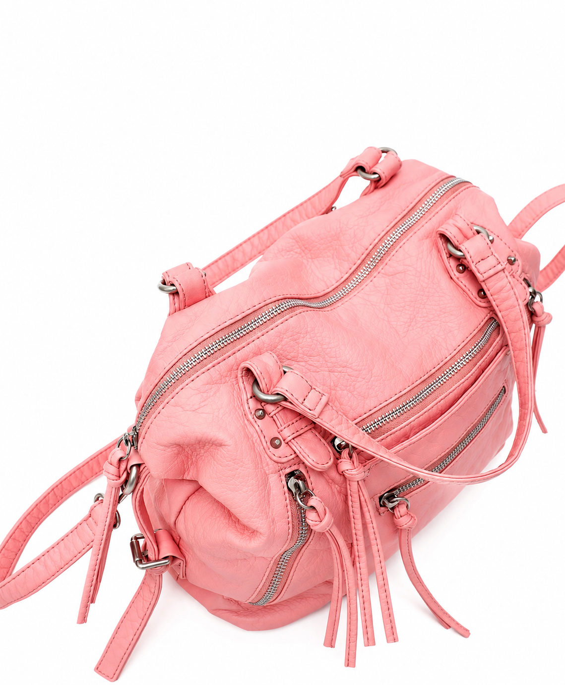 The Stevie Bag- Coral