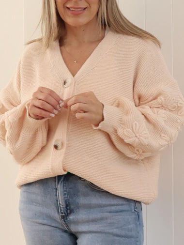 Isabelle Cardigan - Peach