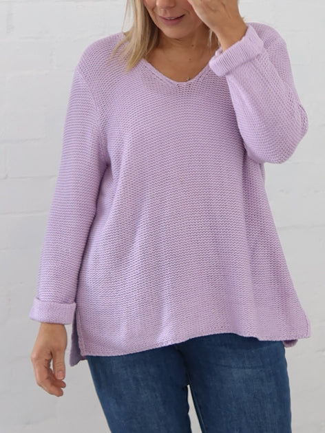 Sailah Knit - Lilac