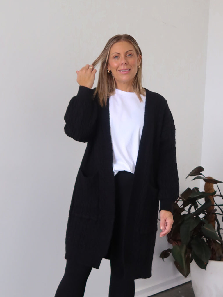 Lyla Cardigan - Black