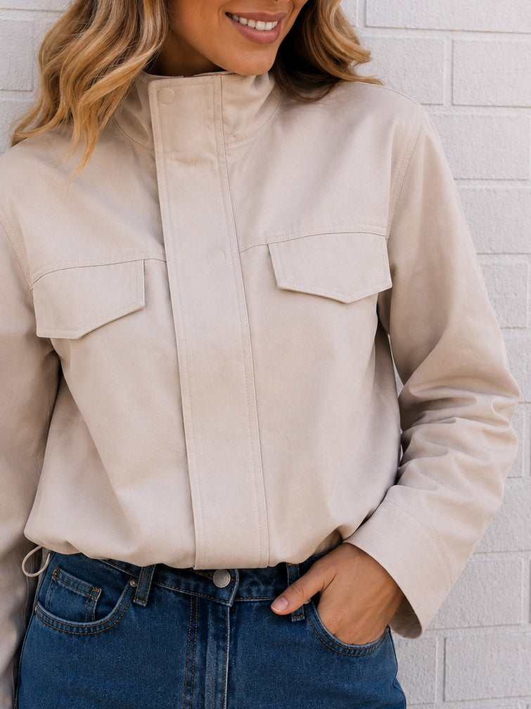 Rory Jacket- Stone