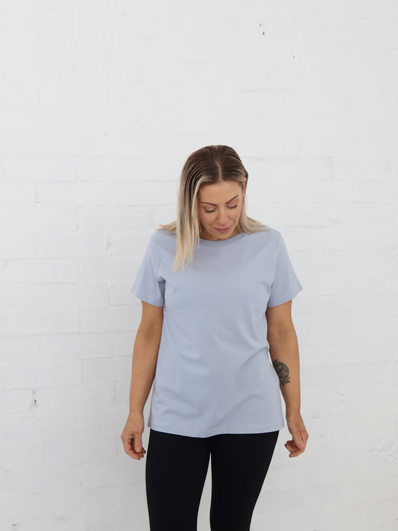 Jemima Tee - Powder Blue