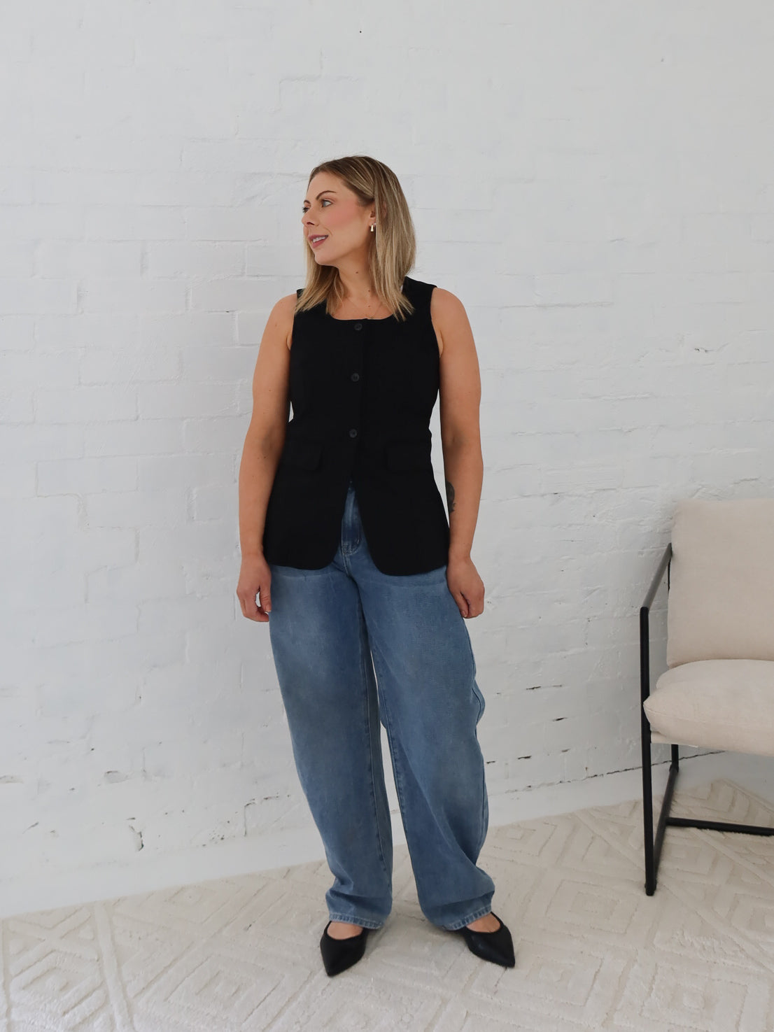 Atlas Barrel Jeans- Light