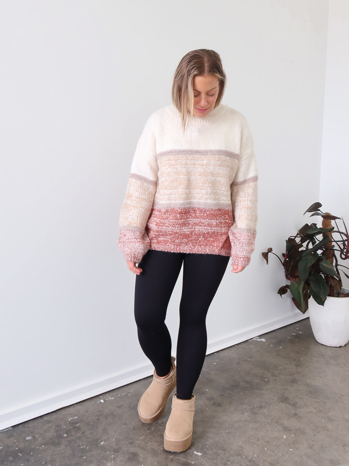 Elodie Knit - Taupe