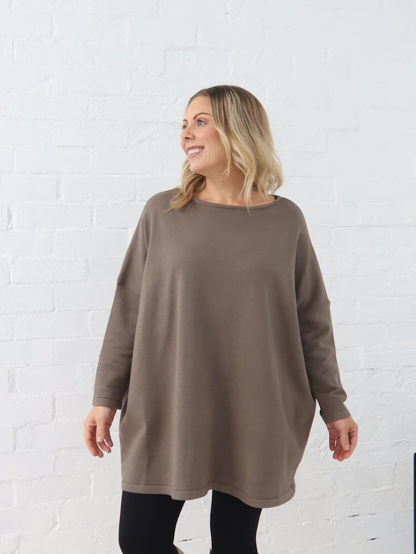 Avery Knit - Khaki