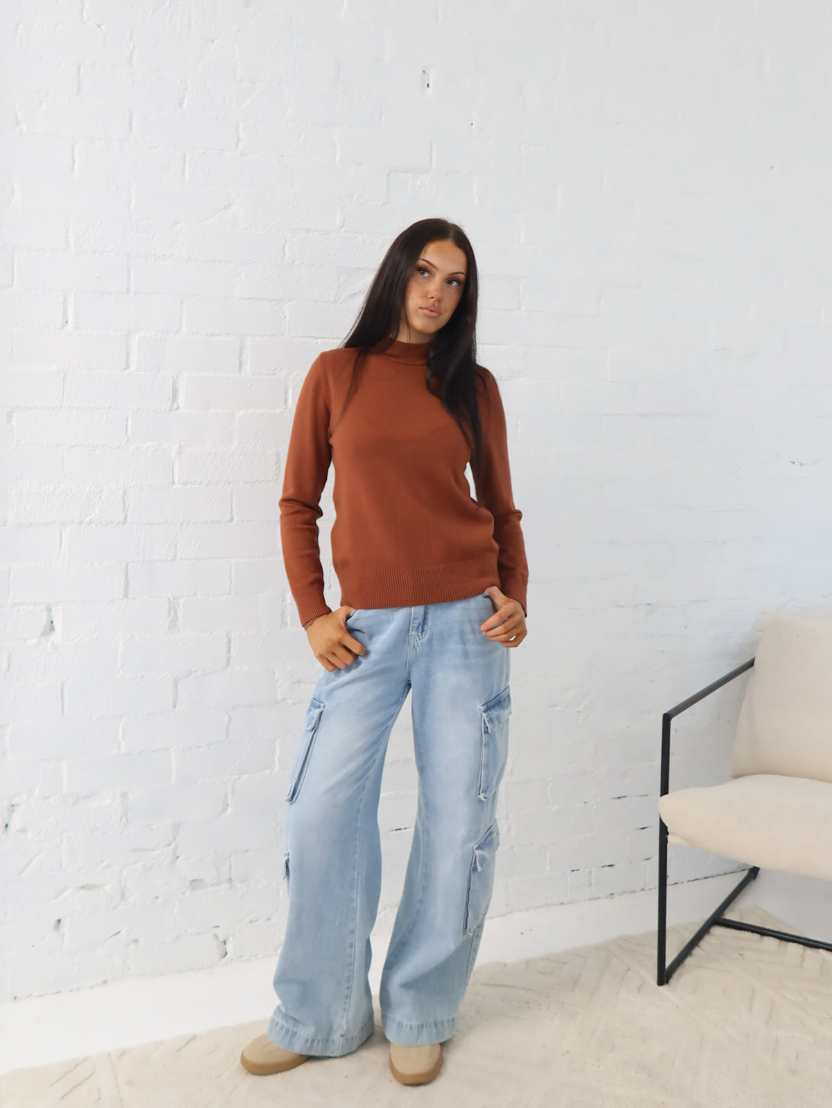 Jayde Knit- Rust