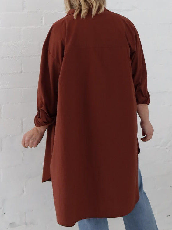 Jackie Shirt - Chocolate