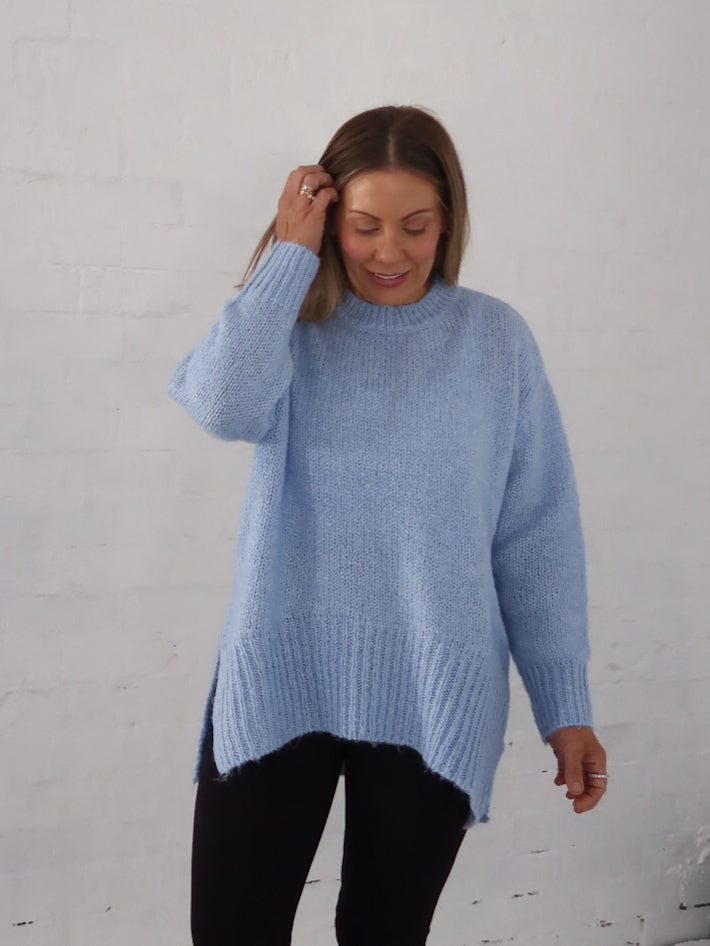 Bradley Knit - Blue