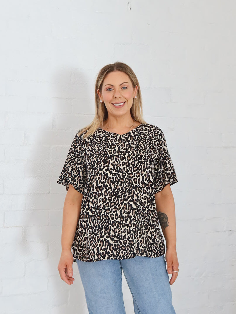 Renee Top- Leopard