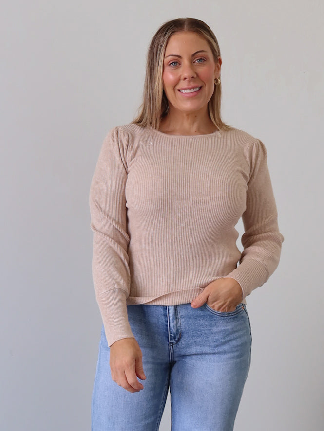 Lee Knit Top - Natural