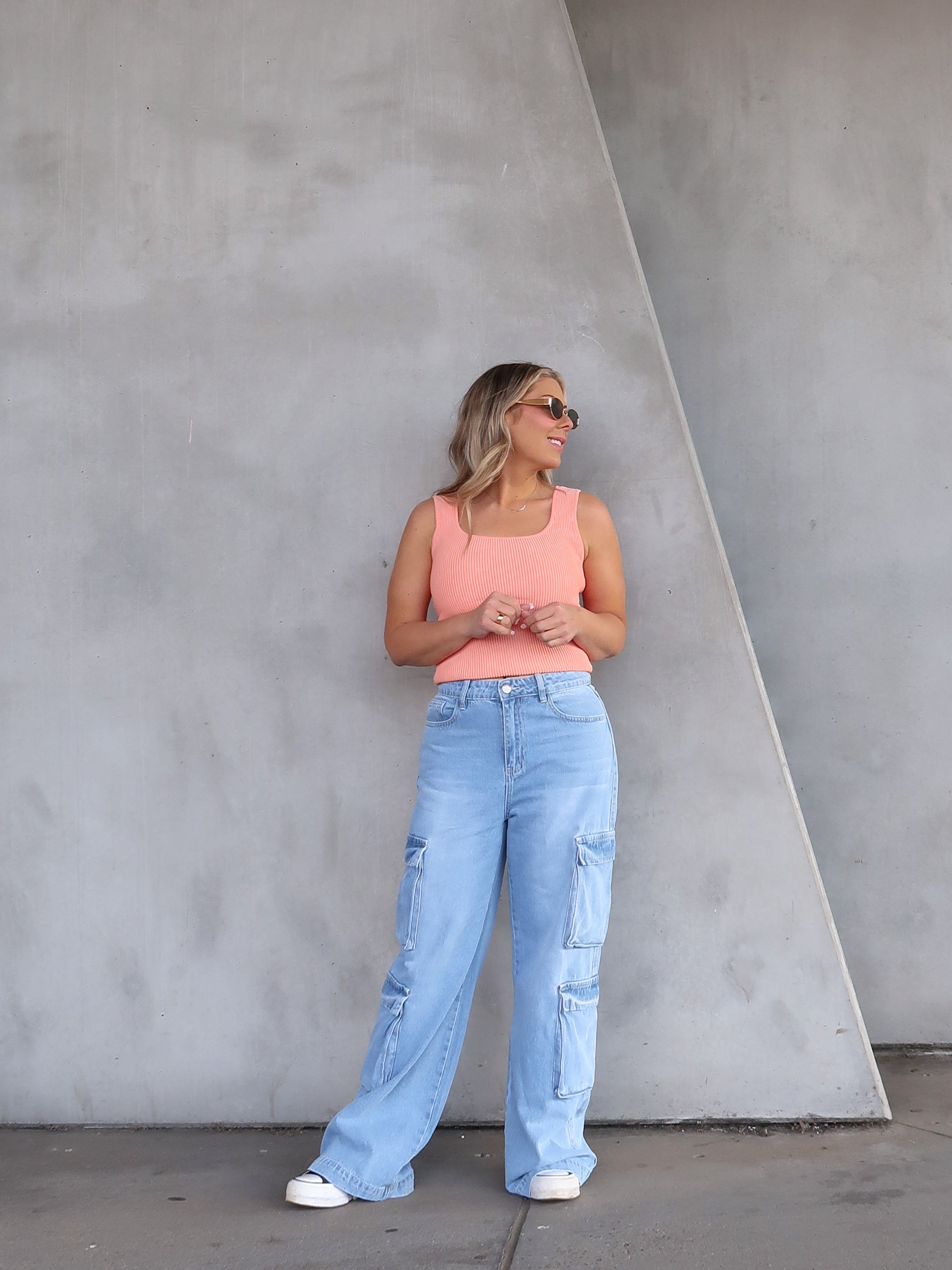 Paxton Cargo Jeans- Light