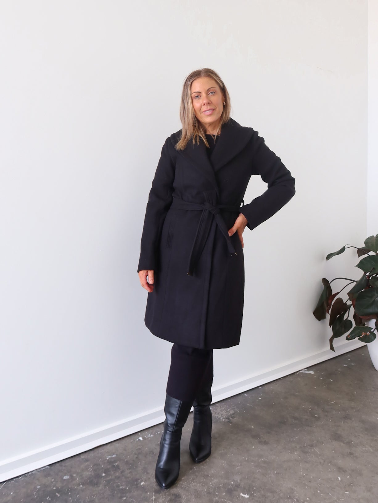 Harper Coat- Black