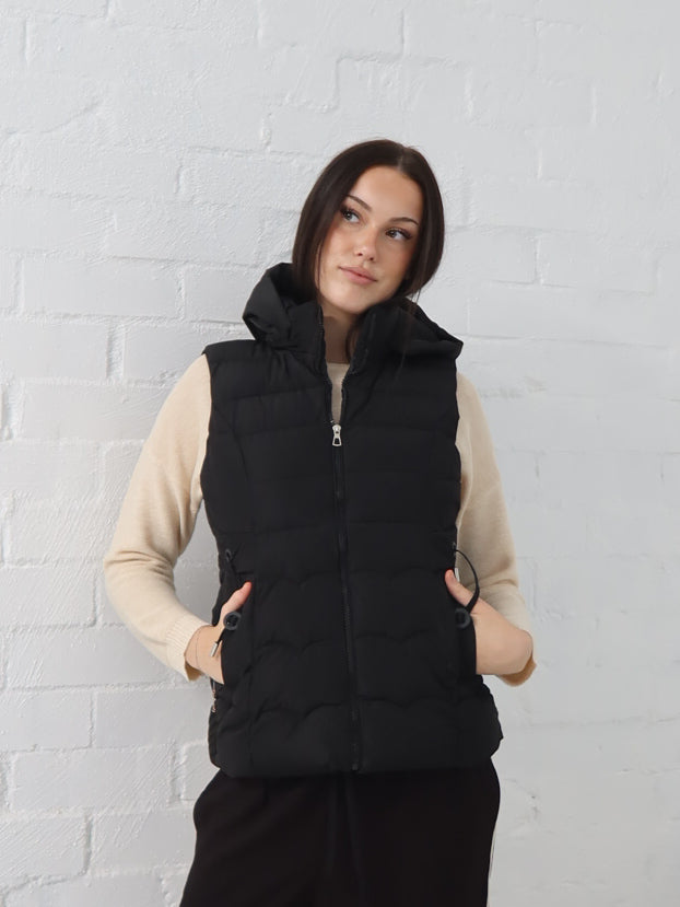 Luna Vest - Black