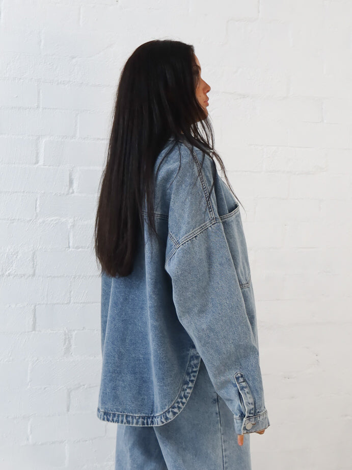 Rawlin Denim Shacket