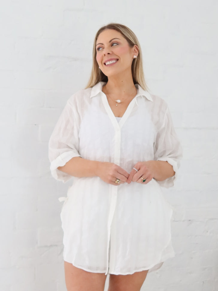 Anika Shirt - White