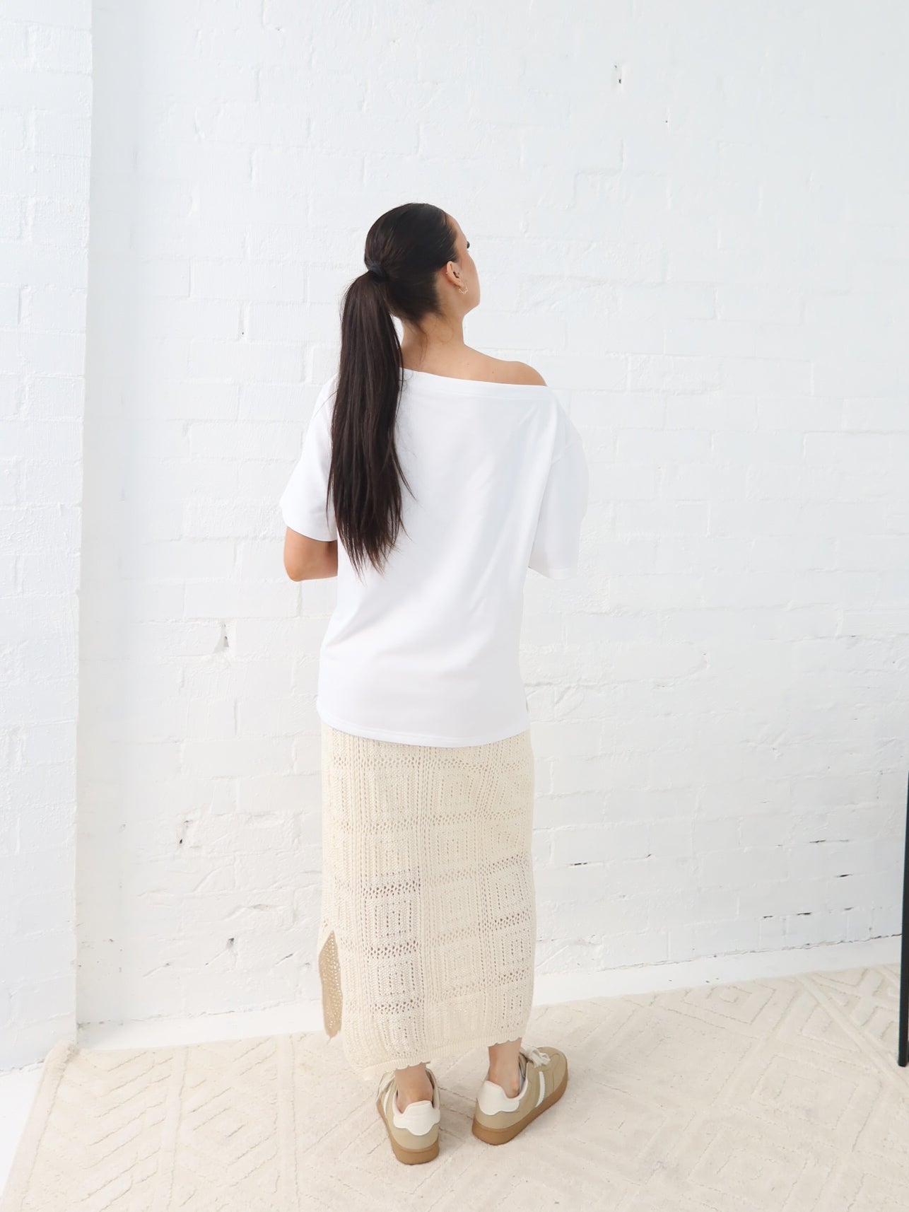 Radiance Crochet Skirt - Vanilla