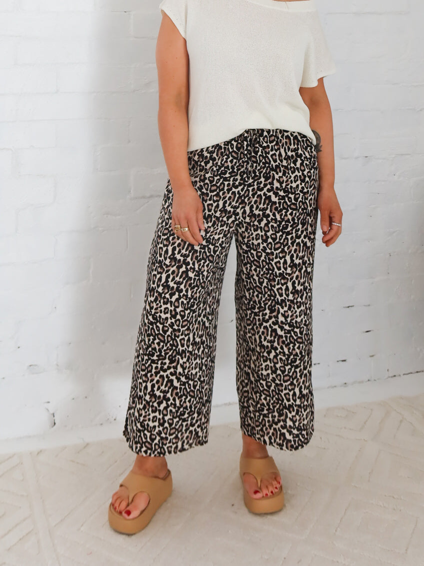 Trish Pants- Leopard