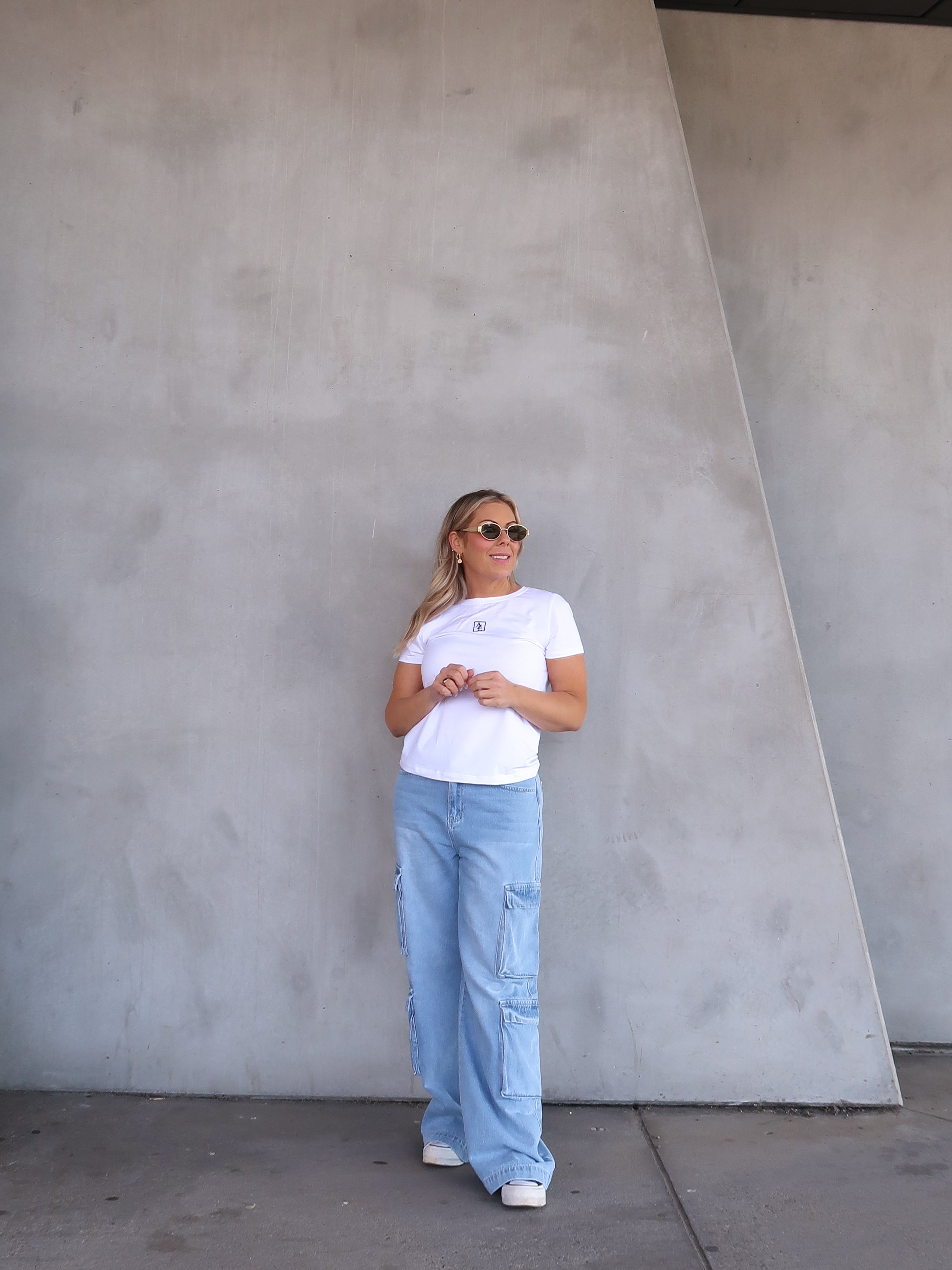 Paxton Cargo Jeans- Light