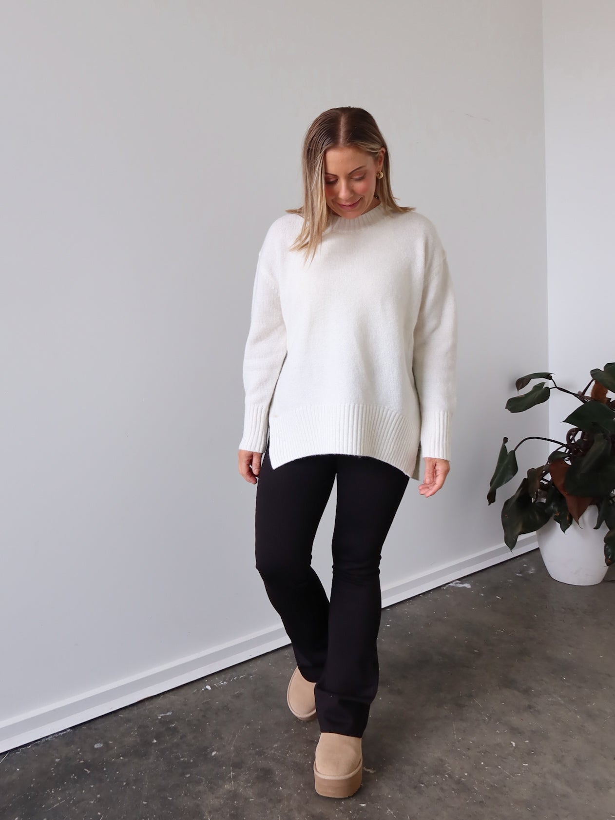 Hailey Knit - Vanilla