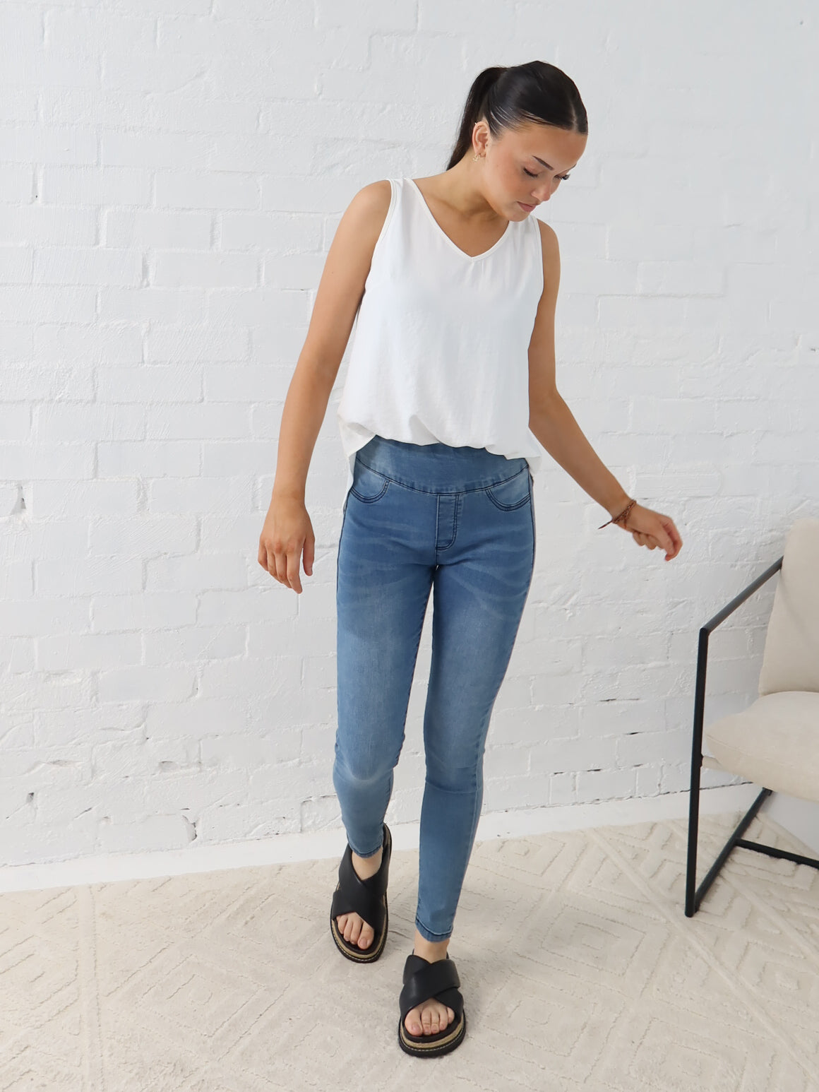 Jax Jeggings - Light Blue