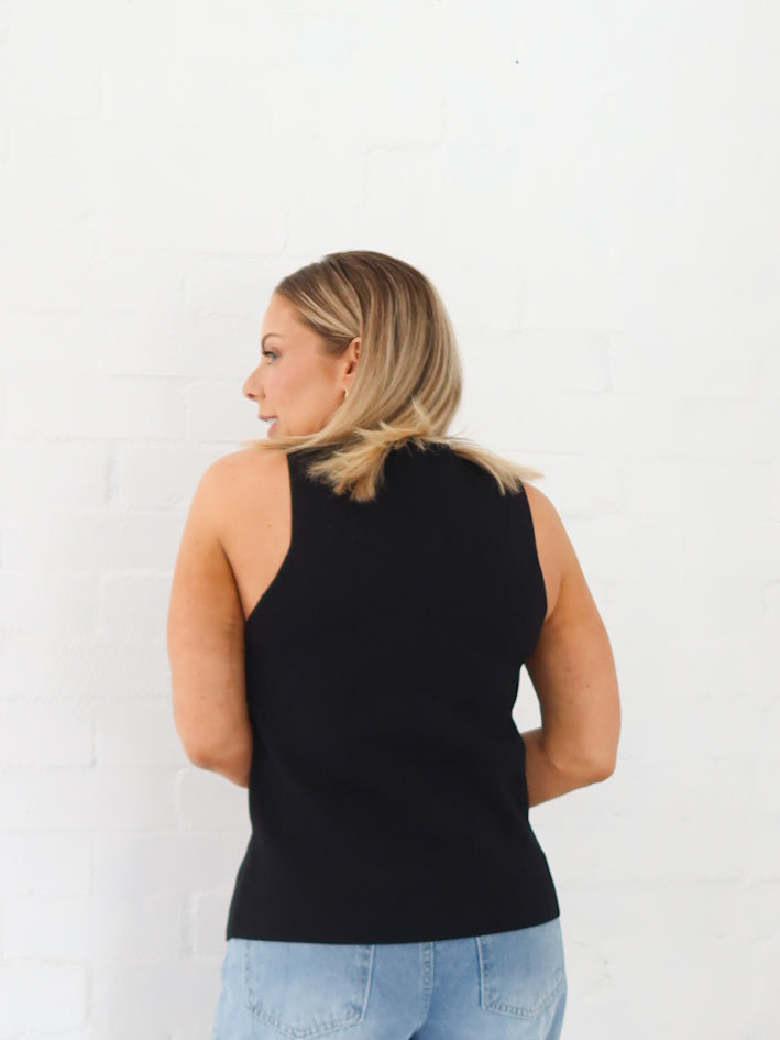 Parker Vest - Black