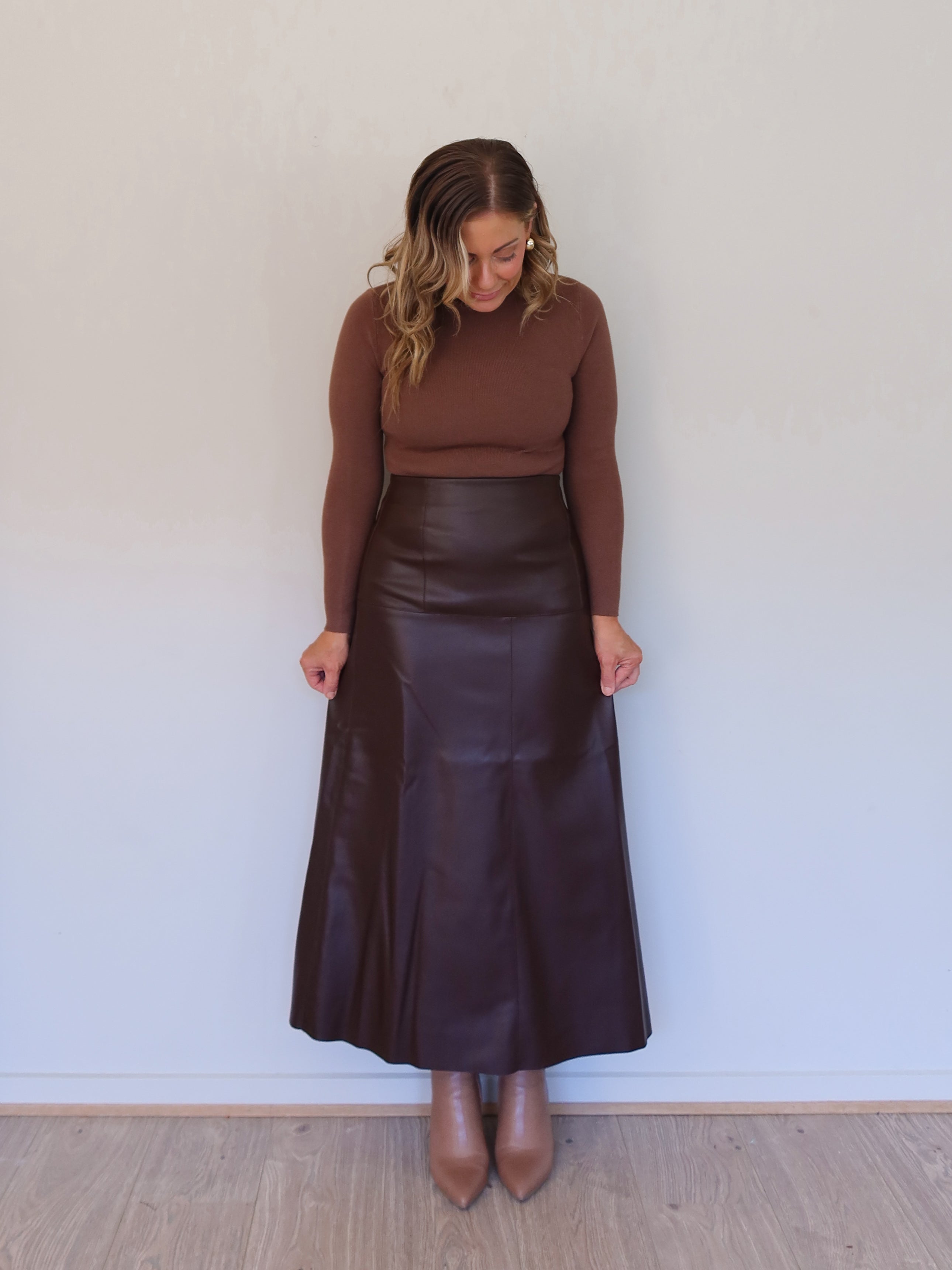 Saffy Skirt - Chocolate