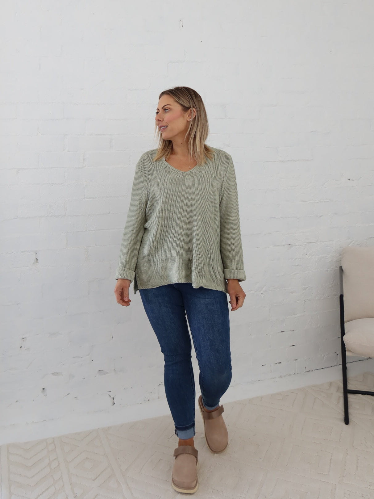 Sailah Knit - Sage
