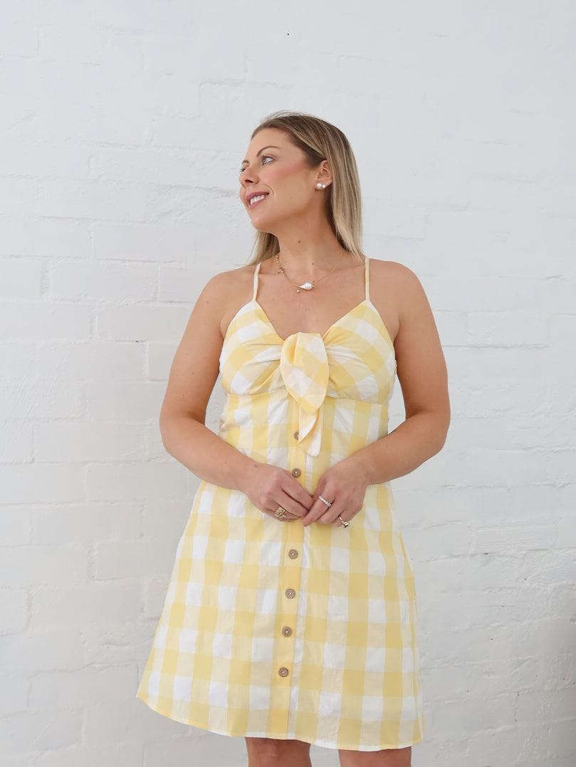 Sunset Dress - Lemon