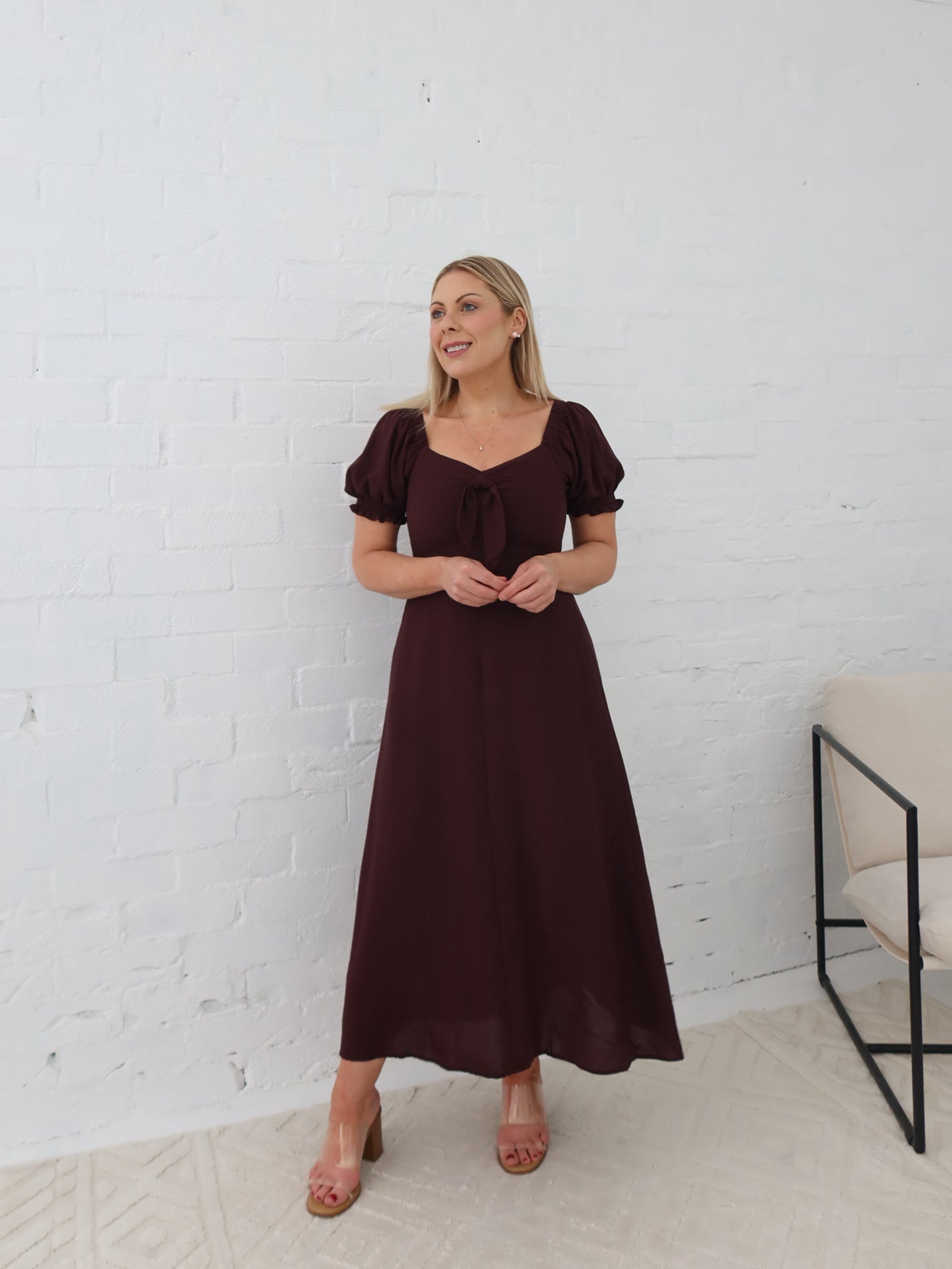 Estella Dress - Chocolate