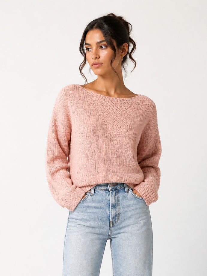 Marley Knit- Dusty Pink